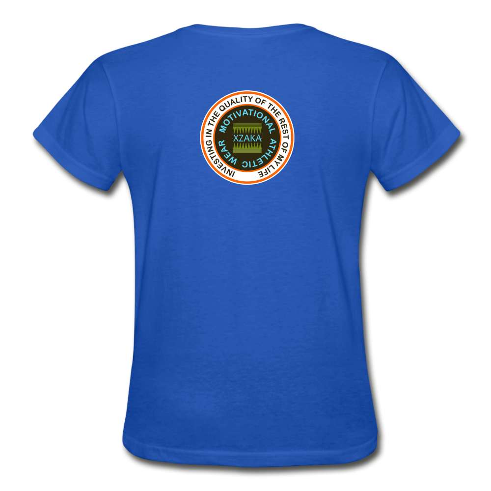 XZAKA - Gildan Ultra Cotton Ladies T-Shirt - Athletic 103W-BK - royal blue