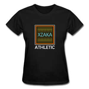 XZAKA - Gildan Ultra Cotton Ladies T-Shirt - Athletic 103W-BK - black