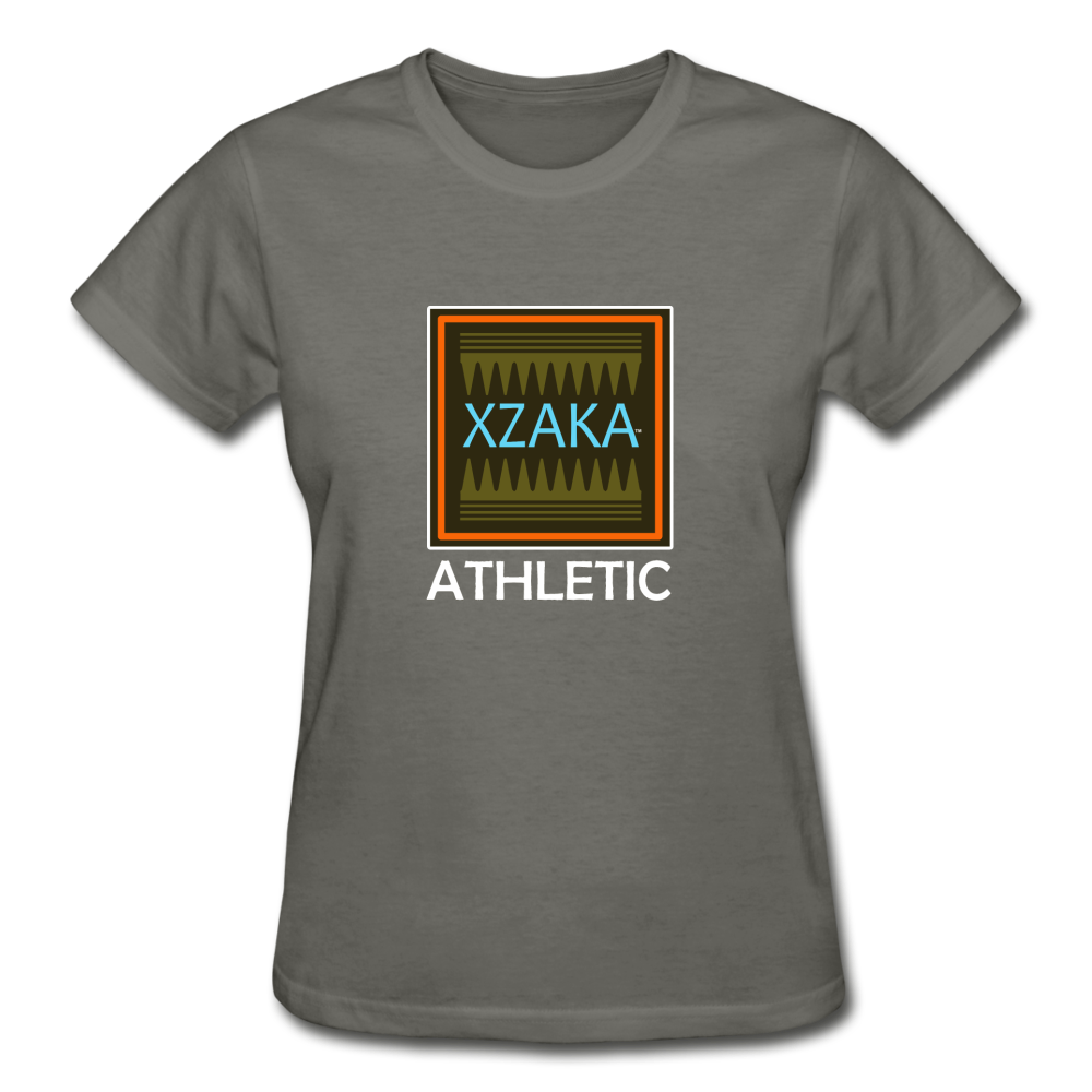 XZAKA - Gildan Ultra Cotton Ladies T-Shirt - Athletic 103W-BK - charcoal