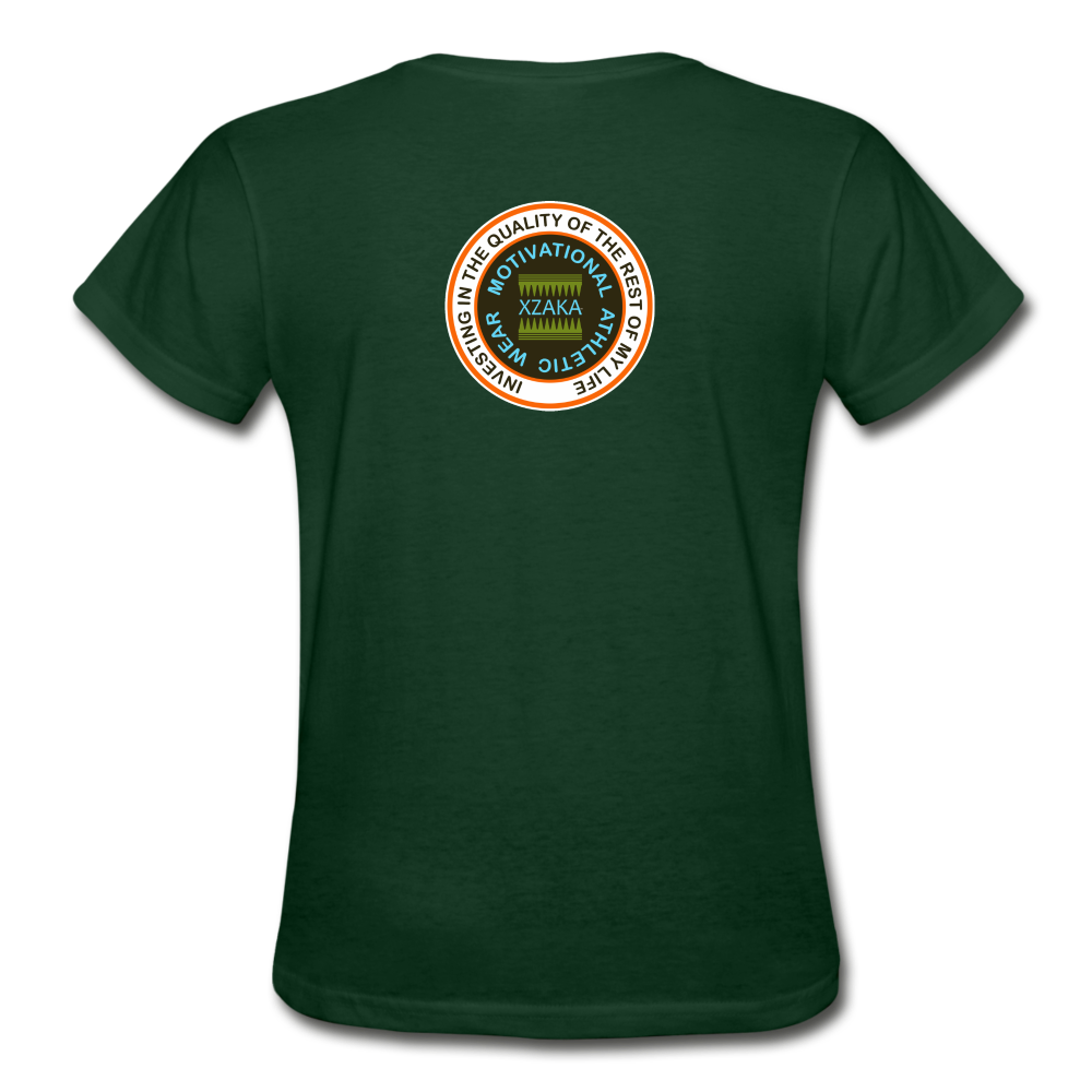 XZAKA - Gildan Ultra Cotton Ladies T-Shirt - Athletic 103W-BK - forest green