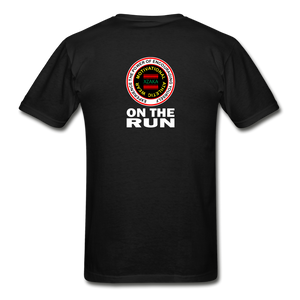 XZAKA - Hanes Adult Tagless T-Shirt - On The Run - black