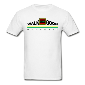 XZAKA - Hanes Adult Tagless T-Shirt -Walk Good - EVP - white