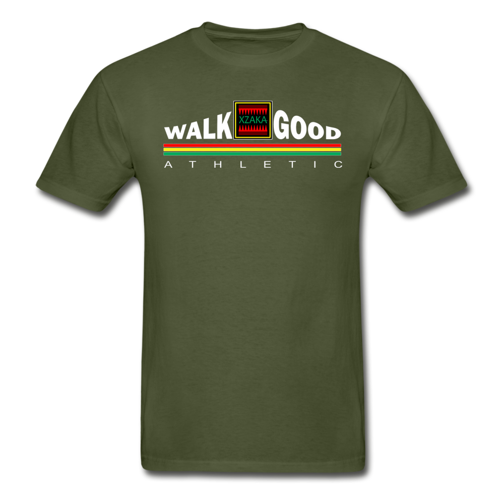 XZAKA - Hanes Adult Tagless T-Shirt - EVP-BX - military green