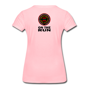 XZAKA - Women’s Premium T-Shirt - On The Run - pink