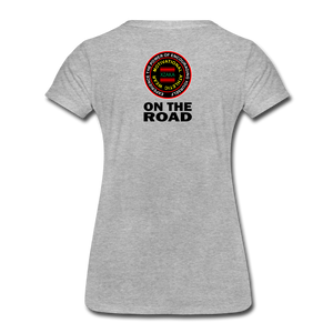 XZAKA - Women’s Premium T-Shirt - On The Road - heather gray