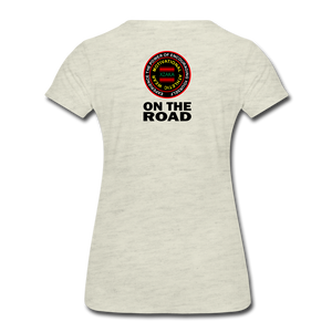 XZAKA - Women’s Premium T-Shirt - On The Road - heather oatmeal