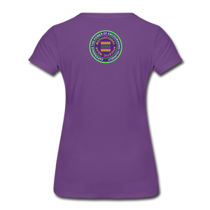 XZAKA - Women’s Premium T-Shirt 4SQ2A - iRUN - purple