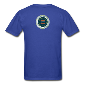 XZAKA - Hanes Adult Tagless T-Shirt - iJOG - royal blue
