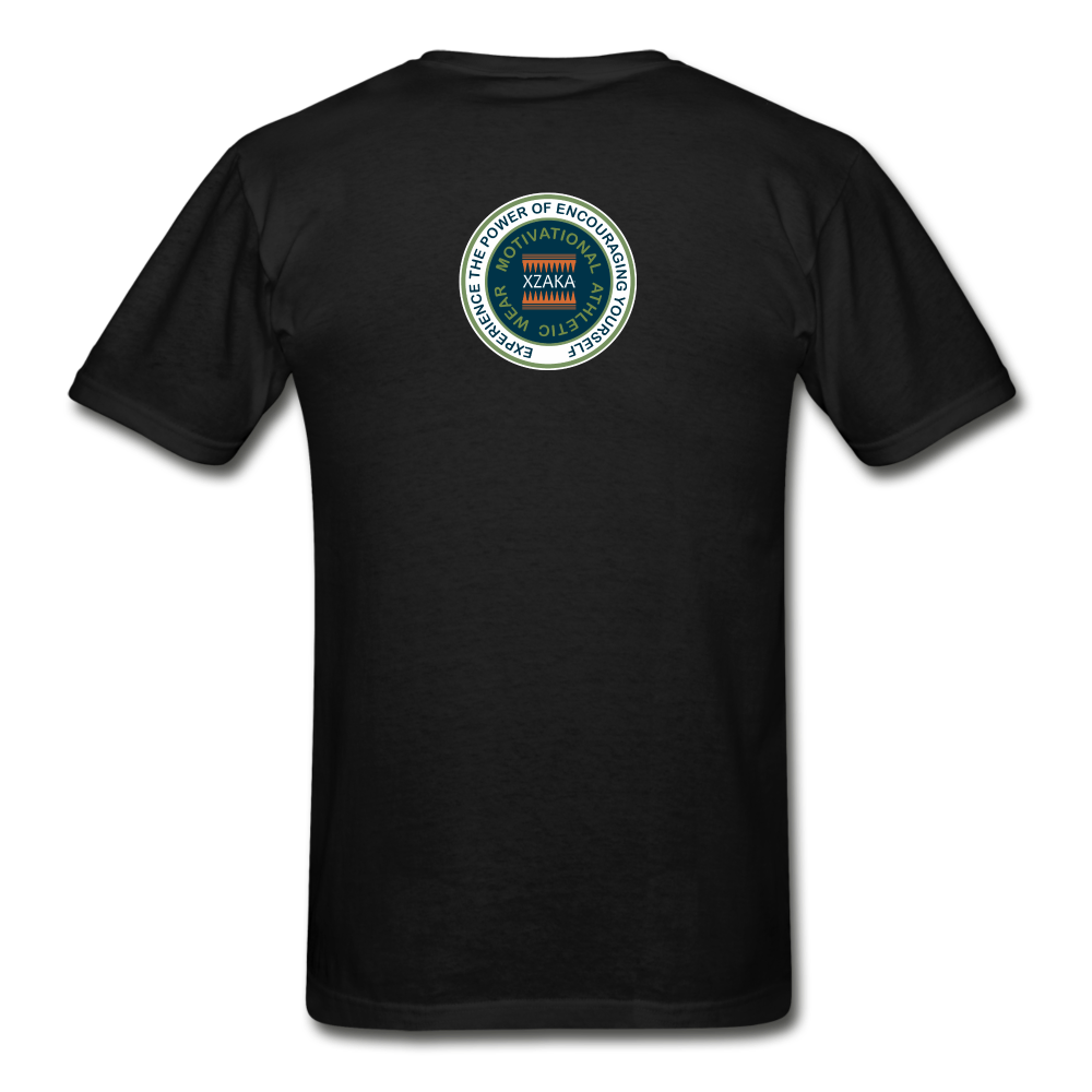 XZAKA - Hanes Adult Tagless T-Shirt - iJOG - black