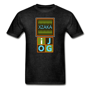 XZAKA - Hanes Adult Tagless T-Shirt - iJOG - charcoal gray