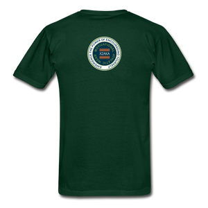 XZAKA - Hanes Adult Tagless T-Shirt - iJOG - forest green