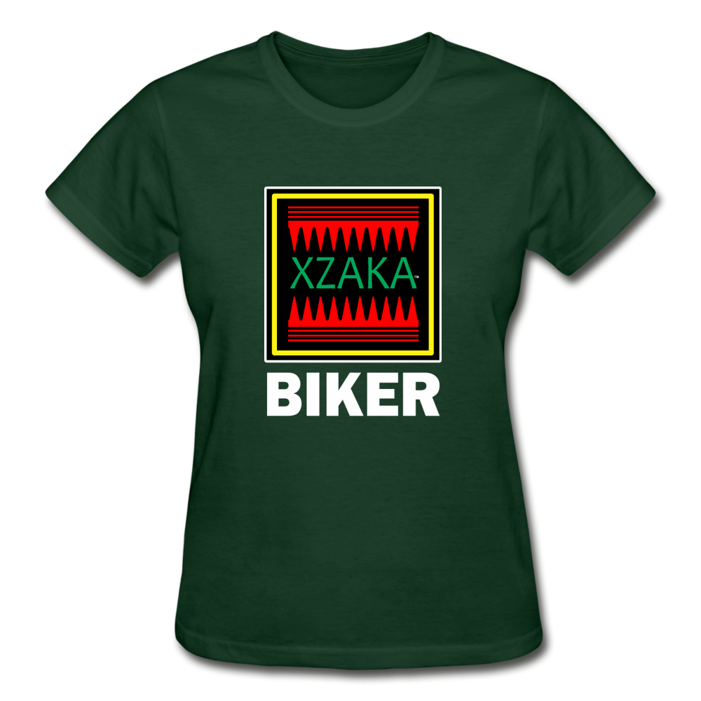 XZAKA - Gildan Ultra Cotton Ladies T-Shirt - BK - forest green