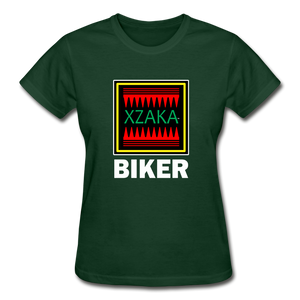 XZAKA - Gildan Ultra Cotton Ladies T-Shirt - BK - forest green