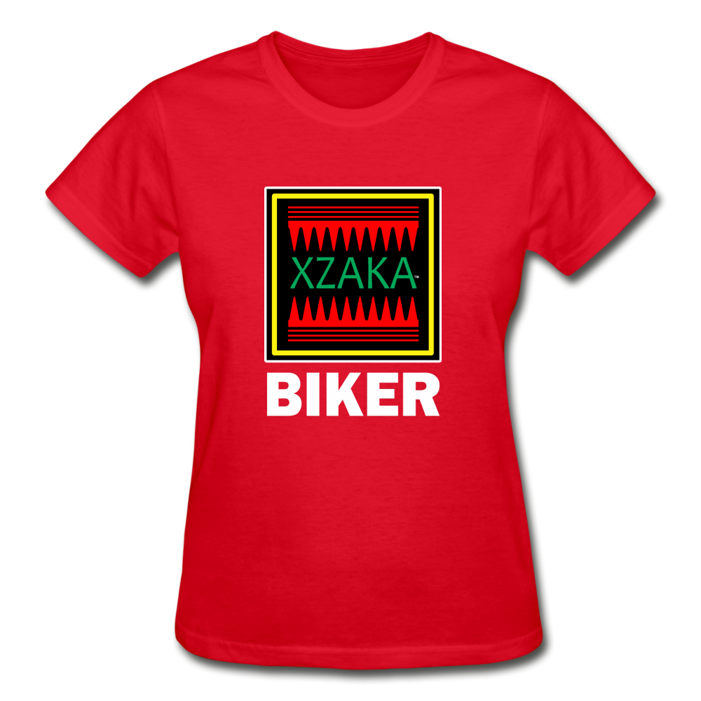 XZAKA - Gildan Ultra Cotton Ladies T-Shirt - BK - red
