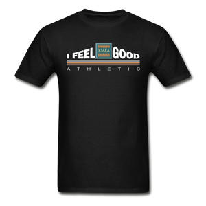 XZAKA - Men - Hanes Tagless T-Shirt - iFeelGood-BK-EVP - black