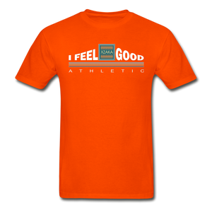 XZAKA - Men - Hanes Tagless T-Shirt - iFeelGood-BK-EVP - orange