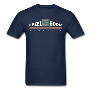 XZAKA - Men - Hanes Tagless T-Shirt - iFeelGood-BK-EVP - navy