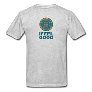 XZAKA - Men - Hanes Tagless T-Shirt - iFeelGood-EVP - heather gray