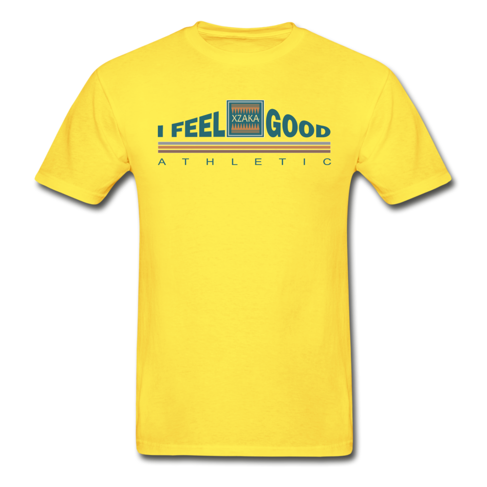 XZAKA - Men - Hanes Tagless T-Shirt - iFeelGood-EVP - yellow