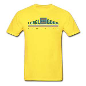 XZAKA - Men - Hanes Tagless T-Shirt - iFeelGood-EVP - yellow