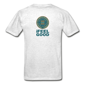 XZAKA - Men - Hanes Tagless T-Shirt - iFeelGood-EVP - light heather gray