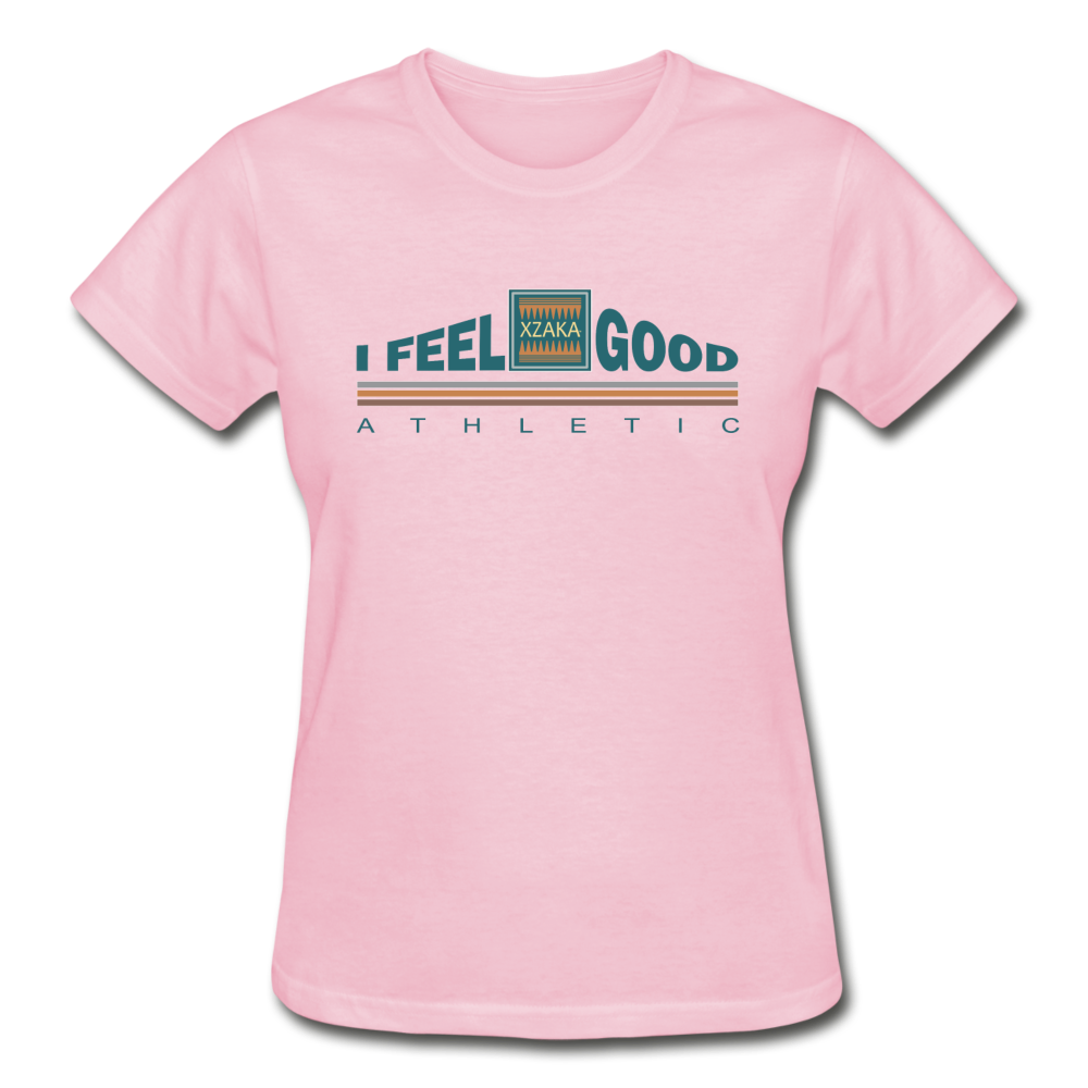 XZAKA - Women - Gildan Ultra Cotton T-Shirt - IFeelGood - light pink