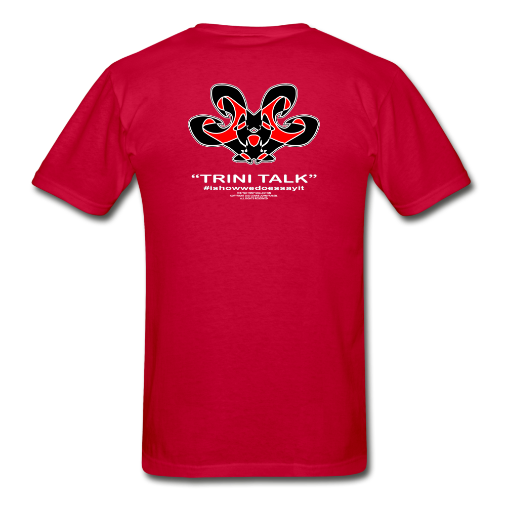 Hanes Adult Tagless T-Shirt - red