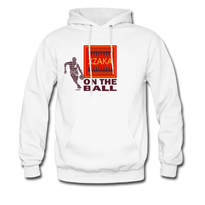 XZAKA - Men "ON THE BALL" Hoodie -WH - white