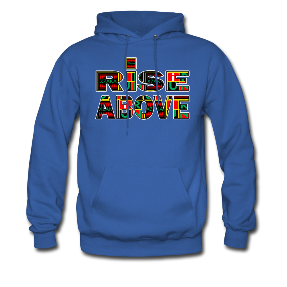 XZAKA Men - Rise Above -  Hoodie - royal blue