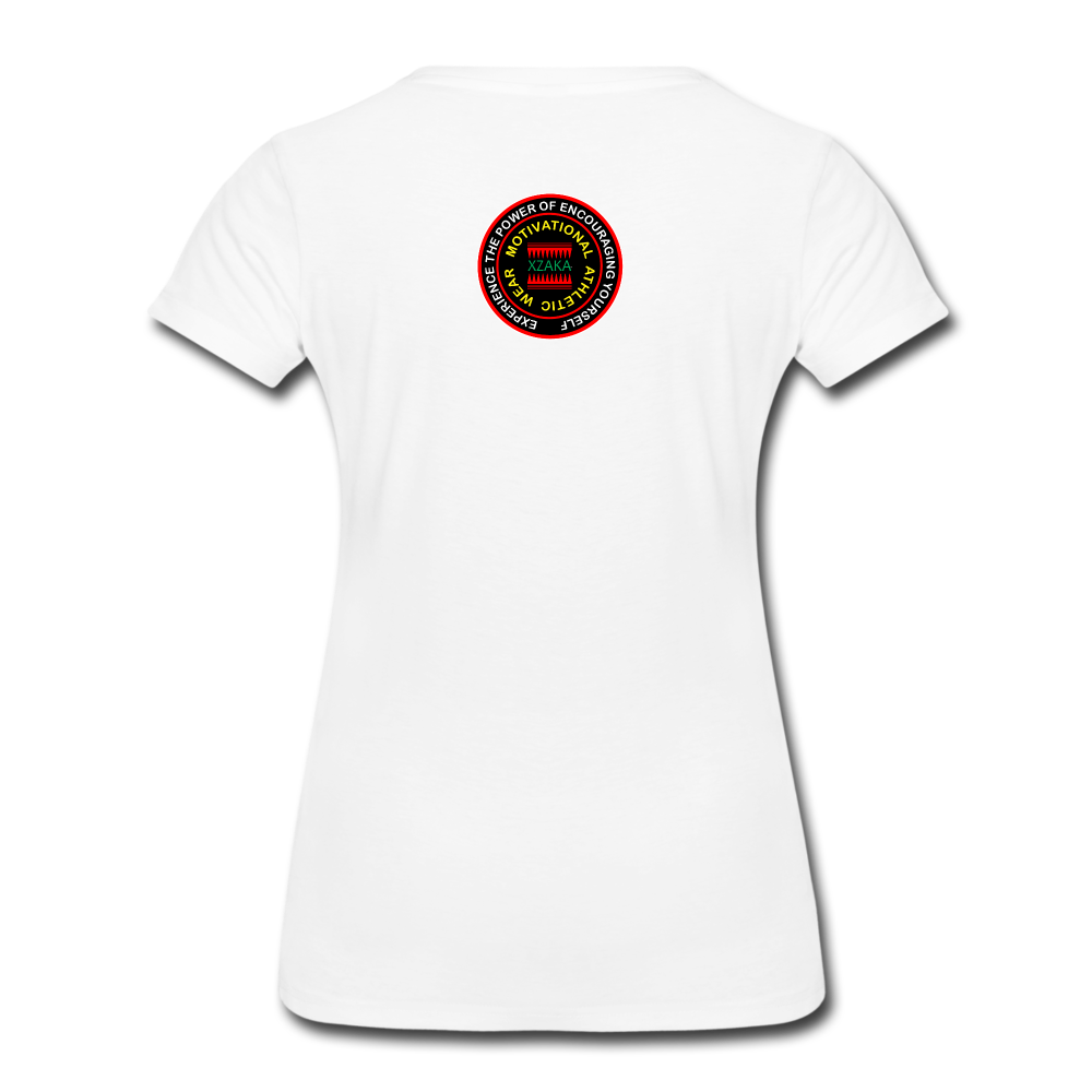 XZAKA Women "Rise Above"  T-Shirt - WH - white