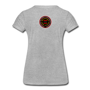 XZAKA Women "Rise Above"  T-Shirt - WH - heather gray