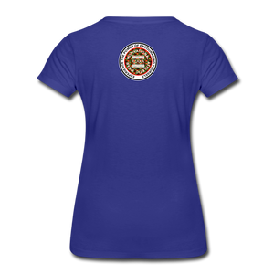 XZAKA Women "Love2Run" T-Shirt - BK-PAT - royal blue