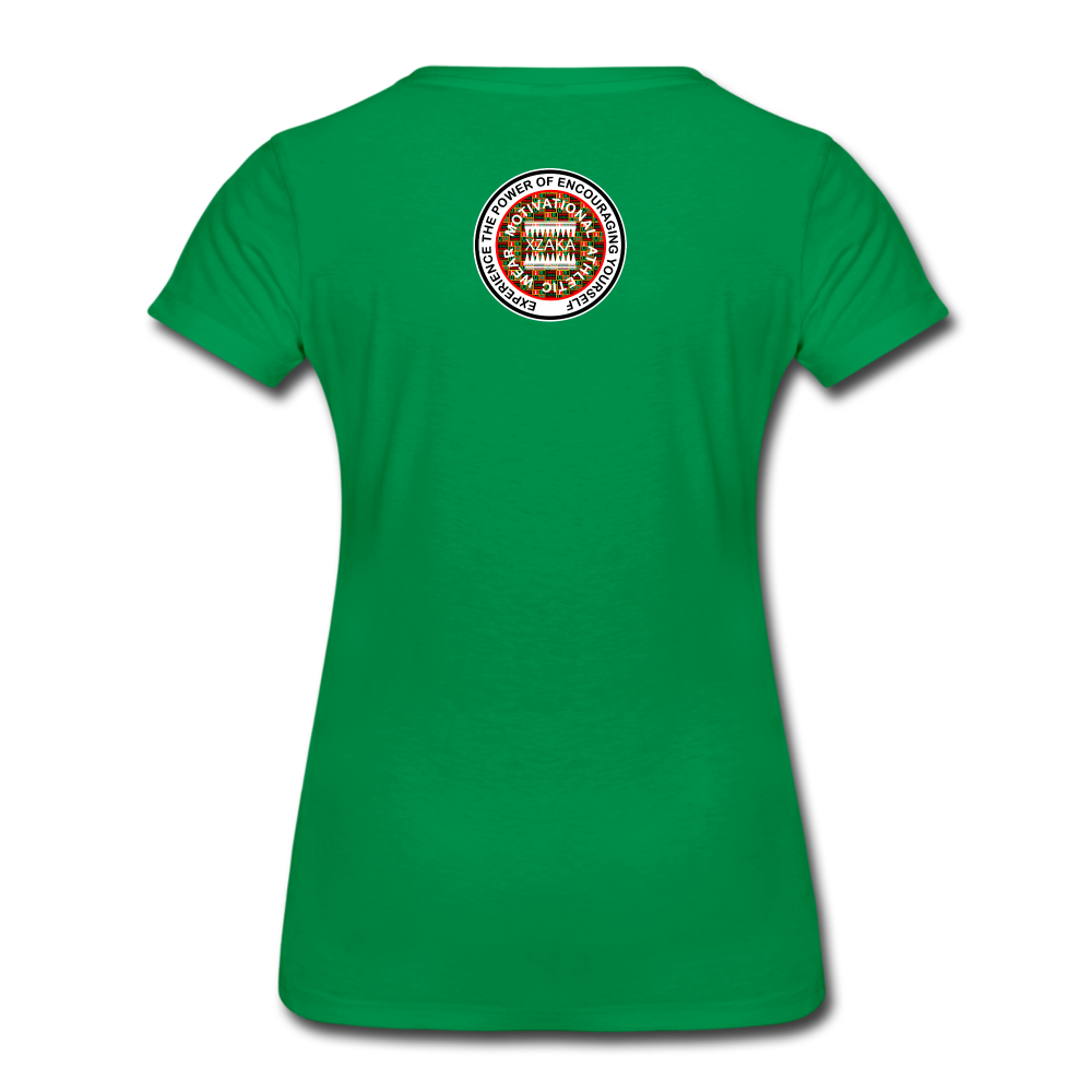 XZAKA Women "Love2Run" T-Shirt - BK-PAT - kelly green