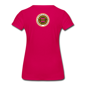 XZAKA Women "Love2Run" T-Shirt - BK - dark pink