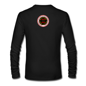 XZAKA - Men "Perseverance Must Finish" Long Sleeve T-Shirt - KG BK - black