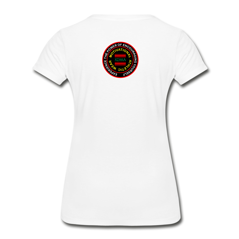 XZAKA - Women "Impossible Visible" T-Shirt - KG WH - white
