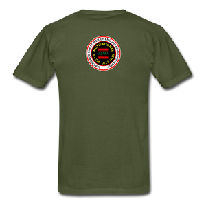 XZAKA - Men "Success Trains" T-Shirt - KG BK - military green
