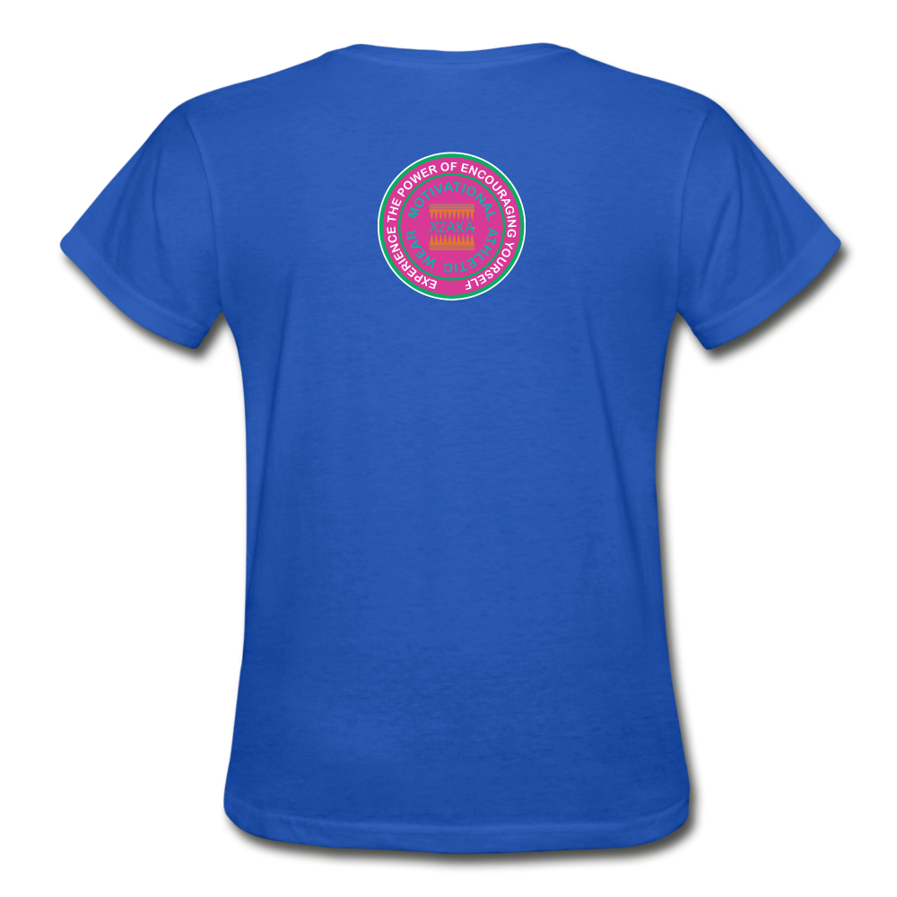 XZAKA - Women "Move It" T-Shirt - Gildan 01 - royal blue