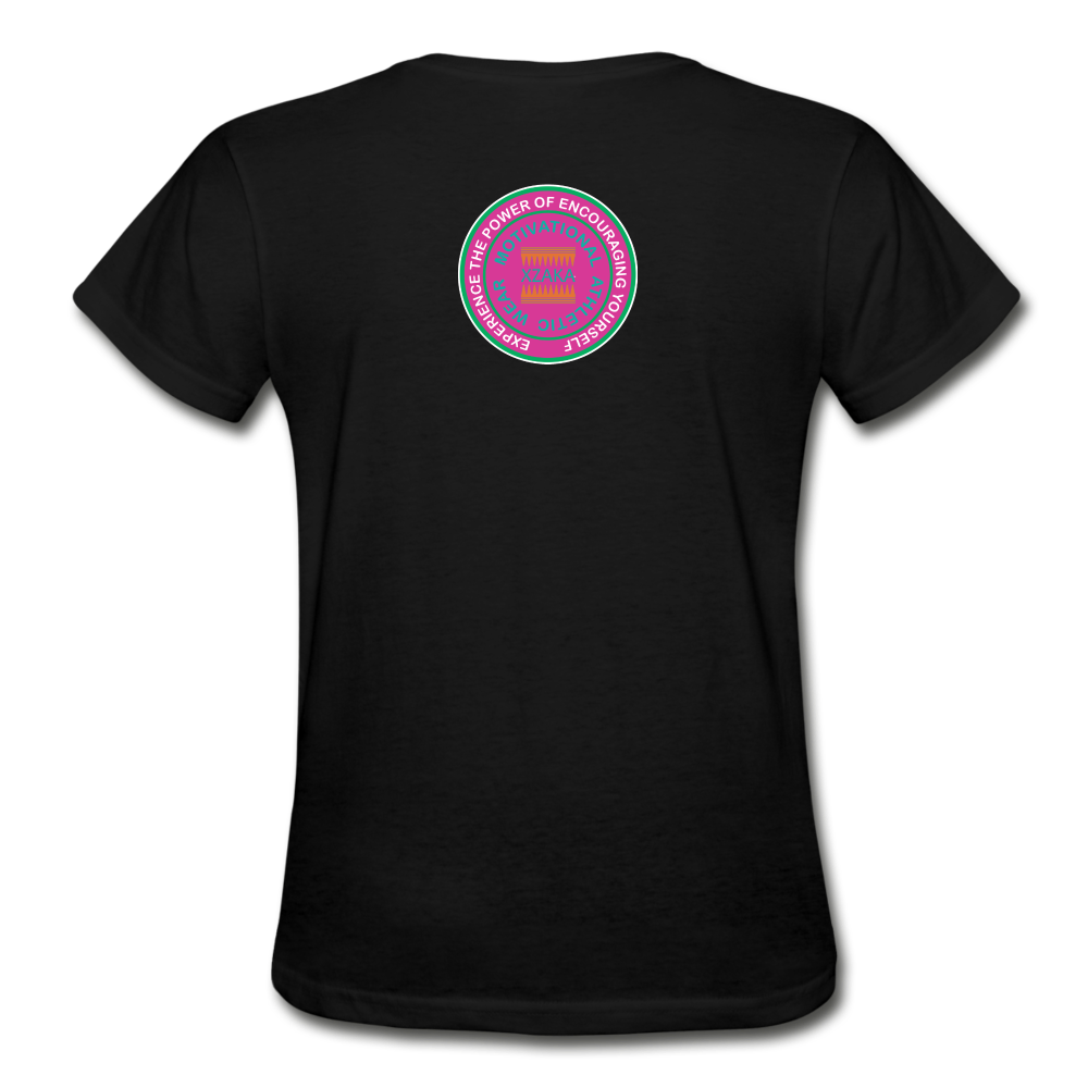 XZAKA - Women "Move It" T-Shirt - Gildan 01 - black