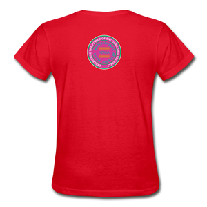 XZAKA - Women "Move It" T-Shirt - Gildan 01 - red