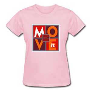 XZAKA - Women "Move It" T-Shirt - Gildan 02 - light pink