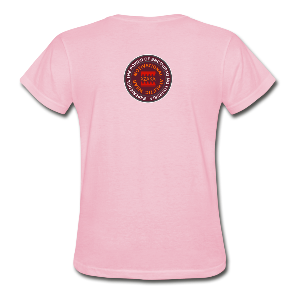 XZAKA - Women "Move It" T-Shirt - Gildan 02 - light pink