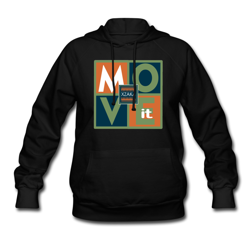 XZAKA - Women "Move It" Hoodie - 01 - black