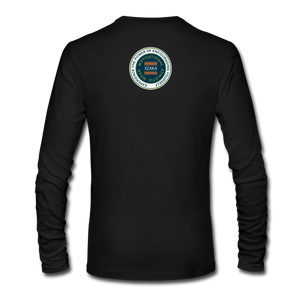 Men's Long Sleeve T-Shirt by Next Level - black