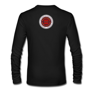 XZAKA - Men "Don't Quit" Self Talk Power T-Shirt 001- Long Sleeve BK - black