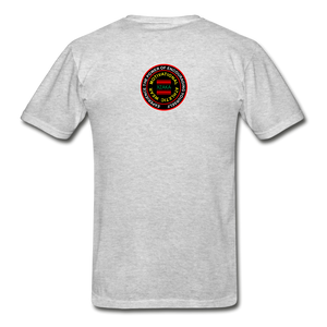 XZAKA - Men "Make It Happen" Self Talk Power T-Shirt 004 -SL - heather gray