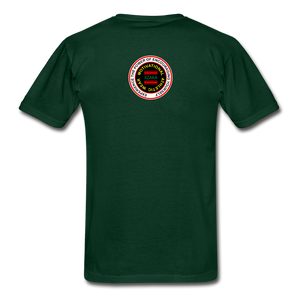 XZAKA - Men "Make It Happen" Self Talk Power T-Shirt 004 - SL-BK - forest green