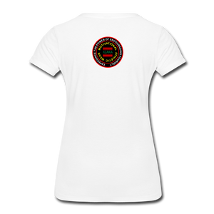 XZAKA - Women "Make It Happen" Self Talk Power T-Shirt 004 - SL-WH - white