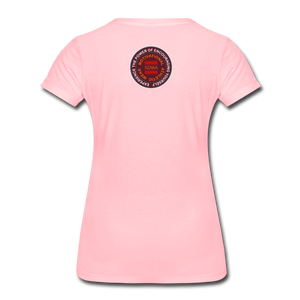 XZAKA Women "Just be happy" T-Shirt - STP - pink