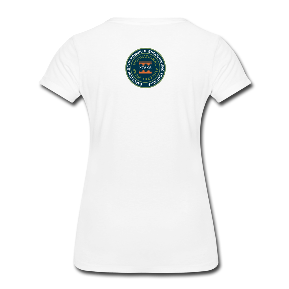 XZAKA Women "Keep it simple" T-Shirt -WH - STP - white